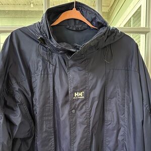 Helly Hansen Men's Dark Blue Raincoat